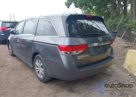 2016 Honda Odyssey Ex-L z USA, uszkodzony, nr VIN 5FNRL5H66GB019104